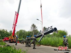 中国首套66千伏碳纤维应急